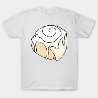 Cinnamon Roll Illustration T-Shirt